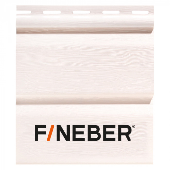Сайдинг FineBer (Файнбер) Standart Classic Color Белый