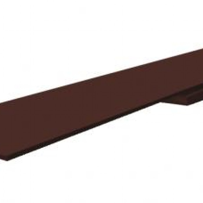 Финишная планка 46x25 Satin Grand Line 0,5 сталь RAL8017