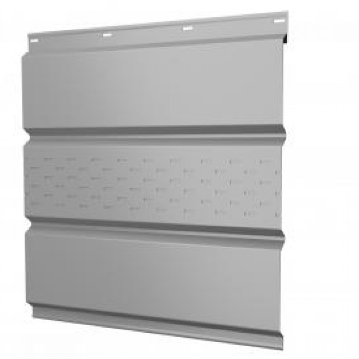 Софит с центральной перфорацией Grand Line Satin 0,5 сталь RR20- 3х0,357м