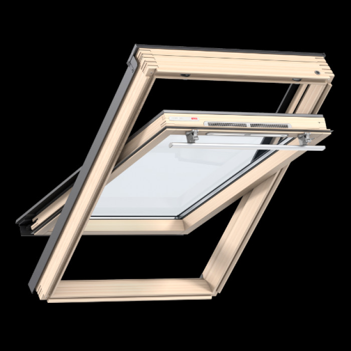 Мансардное окно Velux GZR 3061B WoodLine Стандарт+  CR04 55x98
