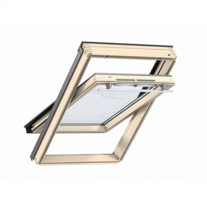Мансардное окно Velux GZR 3050В WoodLine Стандарт  MR08 78х140
