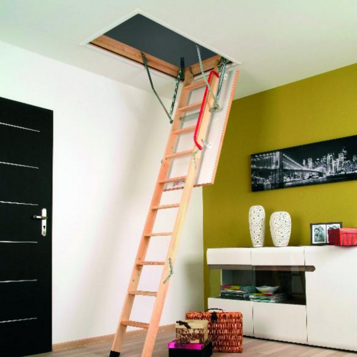 Лестница чердачная Fakro Komfort (LWK Plus) Факро 60*120*280