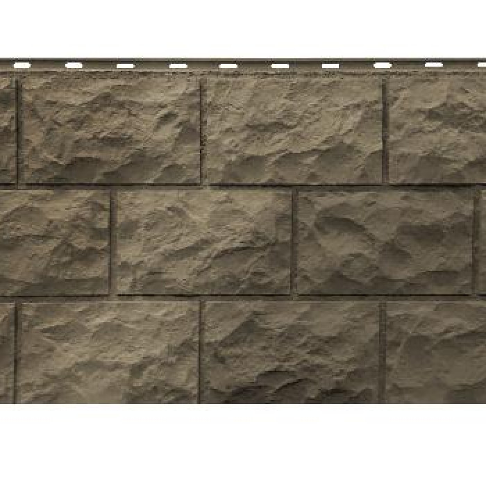 Фасадная панель FineBer Дачный Доломит Дымчатый 1120x473