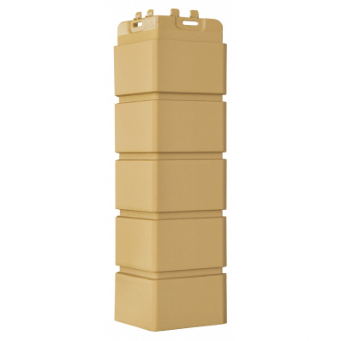 Наружный угол Grand Line Standart клинкерный кирпич Песочный 0,12х0,39