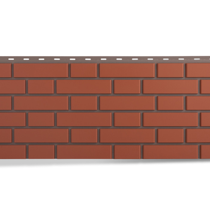 Панель Кирпич Клинкерный, Красный, 1220х440мм