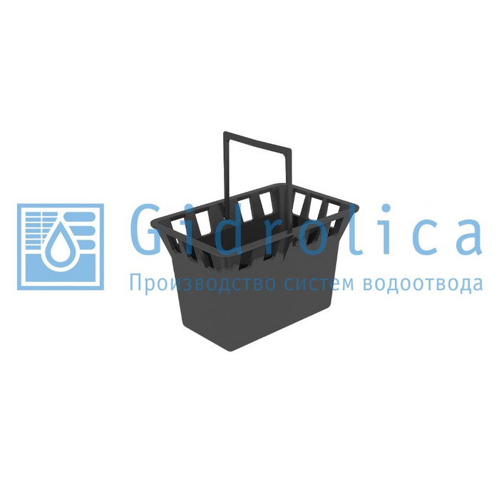 Корзина для дождеприемника Gidrolica:Артикул 215, Point 30.30 - пластиковая