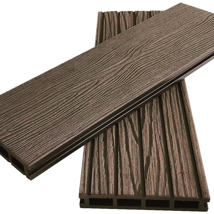 Террасная Доска (ДПК) GREEN DECKING Коллекция «VINTAGE Цвет Шоколад