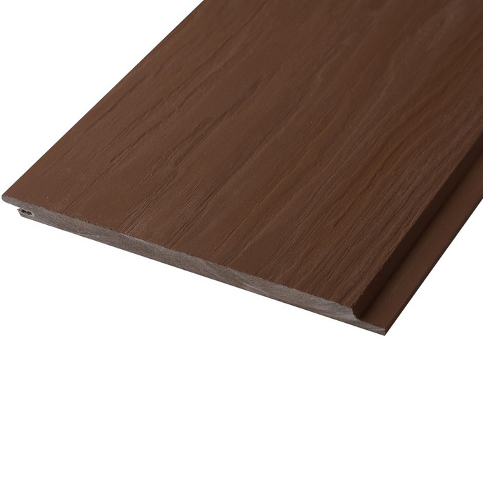Фиброцементный сайдинг FCSPRO Wood Click F21 (Коричневая глина)